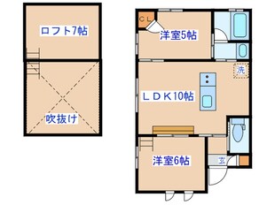 アーバンストリートテルノの物件間取画像